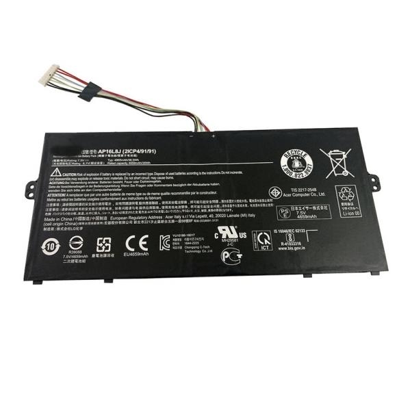 36.5Wh AP16L8J Battery For Acer Spin 1 (SP111-34N-P2F5)