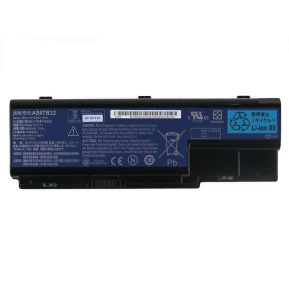 71Wh AS07B32 Battery For Acer Aspire 5720Z Serie