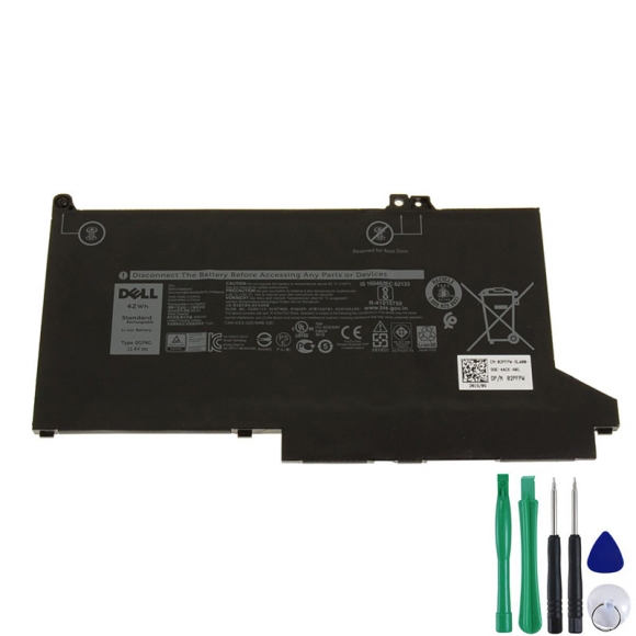 Original Dell Latitude 7400 P100G P100G001 Battery 42Wh