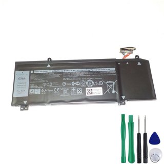 Original Dell Alienware m17 R2 P41E P41E001 Battery 60Wh