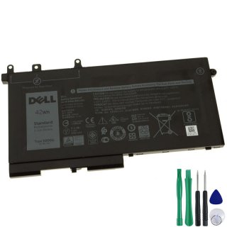 Original 42Wh Dell Latitude 14 5490 P72G002 Battery