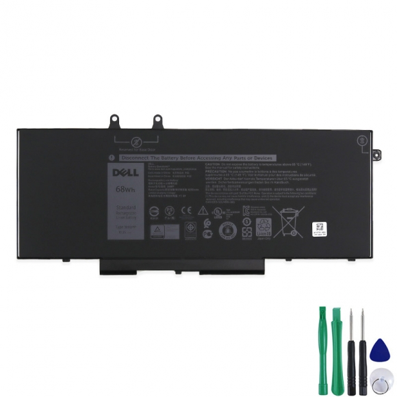 Original Dell Latitude 5401 P98G P98G003 Battery 68Wh