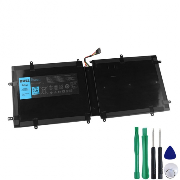 Original Dell 0D10H3 D10H3 Battery 69Wh