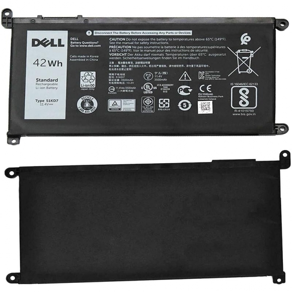 Original Dell Chromebook 3400 P101G P101G001 Battery 42Wh