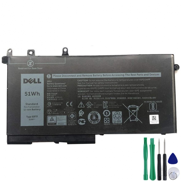 Original Dell Latitude 5288 5488 Battery 51Wh