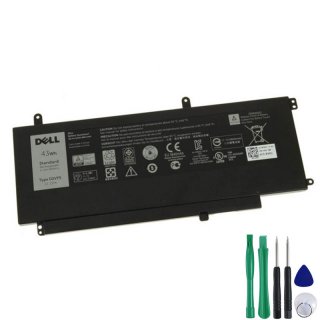 Original 43Wh Dell D2VF9 0D2VF9 YGR2V 4P8PH Battery