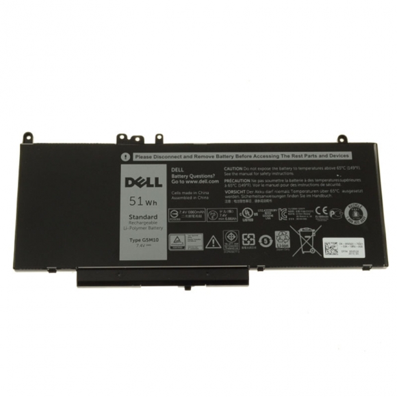 Original Dell Latitude 12 E5250 P25S001 Battery 51Wh