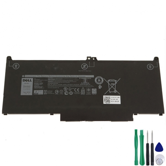 Original Dell Latitude 7400 P100G P100G001 Battery 60Wh