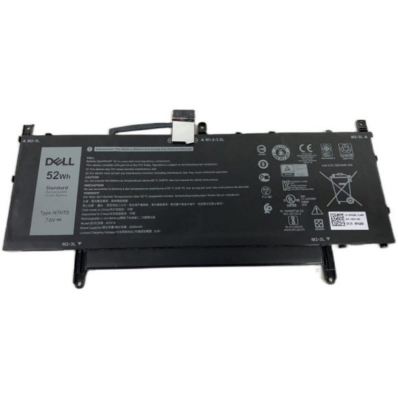 Original Dell Latitude 9510 2-in-1 P95F P95F001 Battery 52Wh