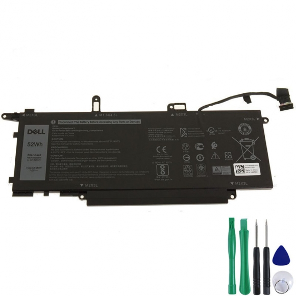 Original Dell Latitude 9410 P110G001 Battery 52Wh