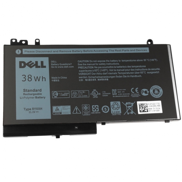 Original Dell Latitude 15 E5550 P37F001 Battery 38Wh