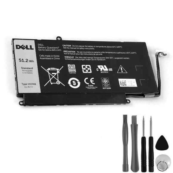 Original 51.2Wh Dell VH748 Inspiron 14 5439 Series Battery