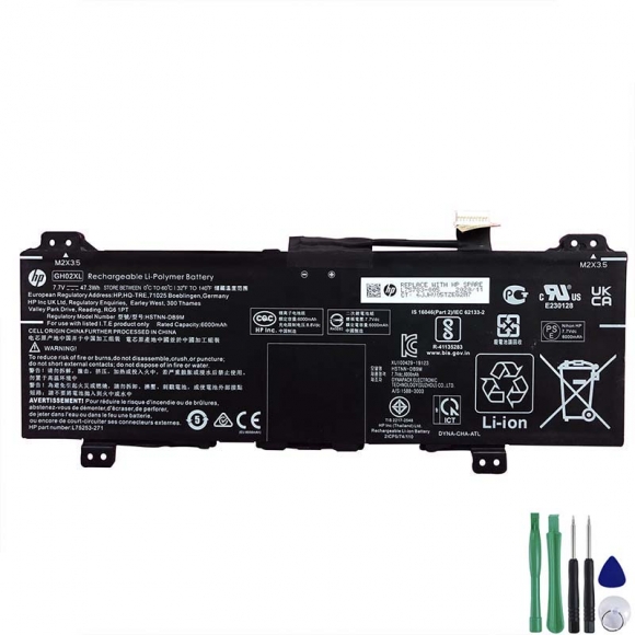 Original HP Chromebook x360 14a-ca0010ca Battery 47.3Wh