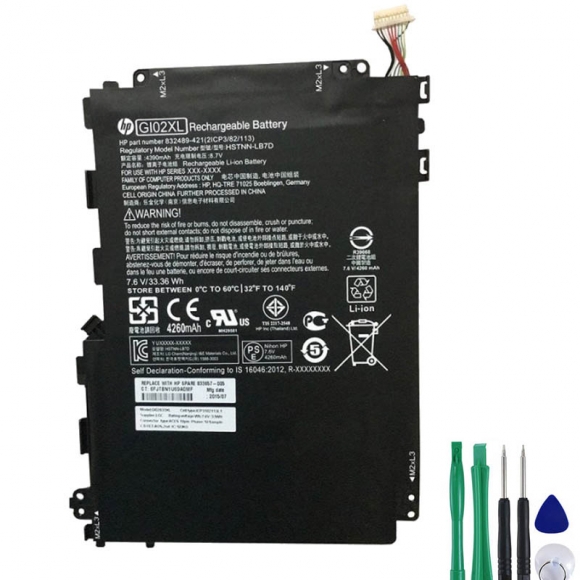 Original HP Pavilion x2 12-b000nv 12-b000nn Battery 33.36Wh