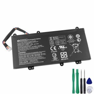 Original HP Envy 17-u100 Battery 61.6Wh