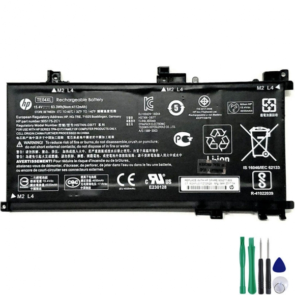 Original HP Pavilion 15-bc200nt 15-bc209nl Battery 63.3Wh