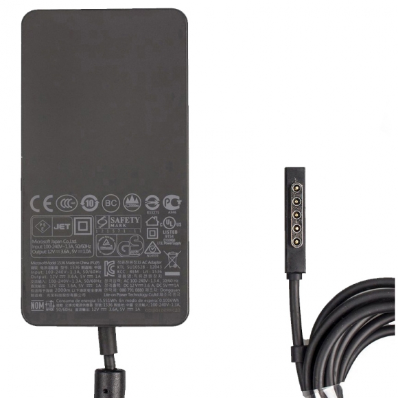 Original Microsoft Surface RT2 Charger Adapter 43W