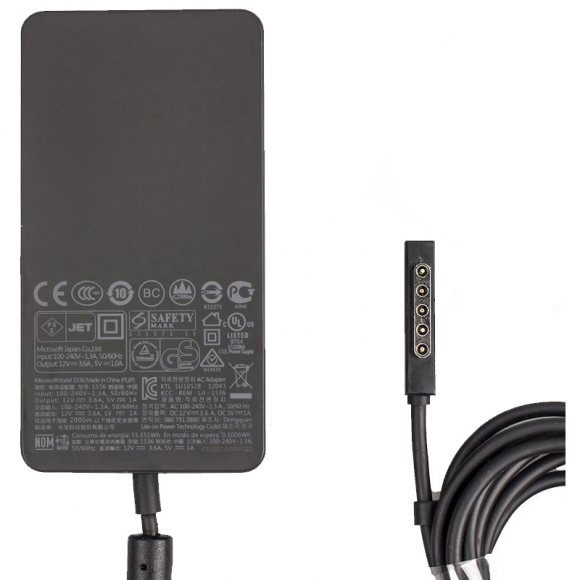 Original Microsoft Surface Pro 2 7SX-00001 Charger Adapter 48W