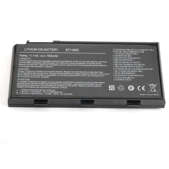 87Wh Battery For MSI S9N-3496203-M47