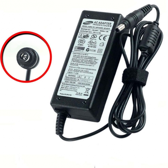 Original Samsung NP270E5G-K01US Charger Adapter 60W